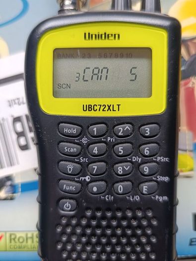 Uniden UBC72XLT Scanner. (free postage)