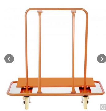 Drywall Cart Plaster Board Wheeled Trolley 1360kg Durable Panel Casters