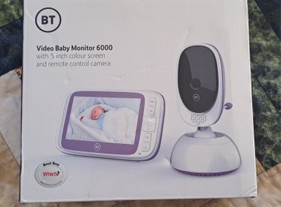 BT video baby monitor 6000. New in box.