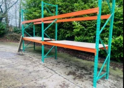 20ft Double Bay Pallet Racking - Huge Quantity Available