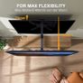 TV Wall Bracket, Swivels Tilts Extends Rotates TV Bracket Mount Fits 26-55 Inch Flat&Curved TV up tp 45KG, Max. VESA 400x400mm Image 5