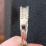 18ct diamond wedding/eternity ring Image 2