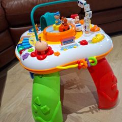Musical railway learning activity table