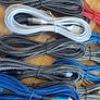Job lot of 150 new braided fast-charging cables and extras Image 3