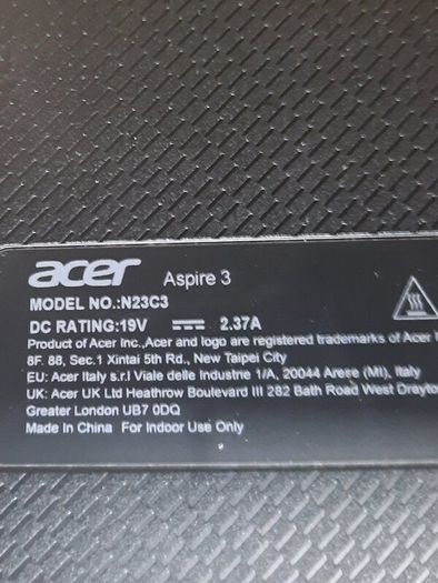 Acer Aspire 3 (3 years old)