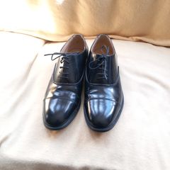 Kensingtington Classics Hand Made Black All Leather Shoes (S11 Wide Fit)