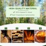 3-Tier Wooden Flower Stand Plant Holder Shelf Display Rack Pots Storage Outdoor Indoor 75 x 38 x 120cm Image 3