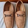 D555 deck shoes tan suade Size 12 eu 47 brand new condition Image 3