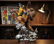3D printed resin Wolverine & Sabretooth 1/6 scale figure