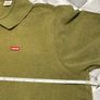 Levi's Mens Khaki Short Sleeve Polo Neck Tee Shirt Size 2XL Image 5