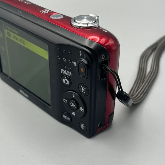 Nikon Coolpix A10 16.1MP Digital Camera Red