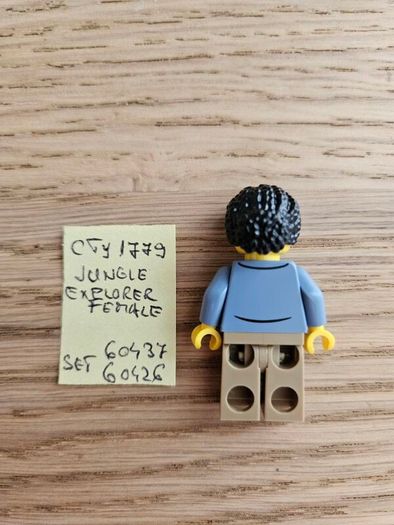 lego cty1779 jungle explorer female, set 60437, 60426