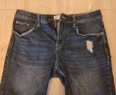 Bershka men denim shorts blue 31 waist