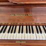 Antique John Broadwood & Sons Upright Piano, Edwardian, Inlaid Mahogany Image 4