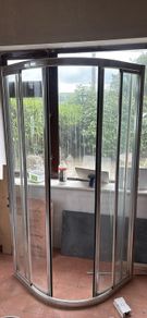 800mm quadrant shower door