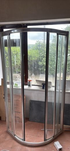 800mm quadrant shower door