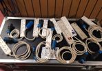 10 x 16 amp 16a to 13a plug boards cables
