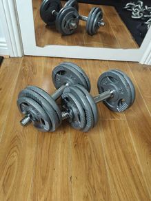 17.5kg dumbells