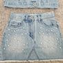 Girls Denim set 7-8Y Image 2