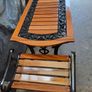 Cast iron table and chairs Image 2