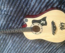 6 string acoustic guitar