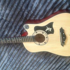 6 string acoustic guitar
