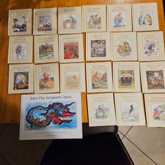 Alice In Wonderland X 21 Minature Hardback Books By Louis Carroll Illustrated By Helen Oxenbury. All In Good Condition.  See Photos For Same.