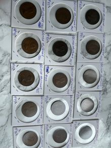 British Ship Halfpennies x 3 for a euro. 5 euro minimum.