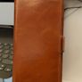 dbramante1928 Lynge 2-in-1 Handcrafted Leather Wallet Case for iPhone 13, 14, 15 Pro Max - Tan Image 6