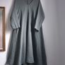 Oska Style khaki green linen dress size uk 14 Image 3