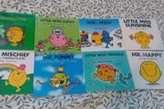 Eight Mr Men and Little Miss books