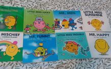Eight Mr Men and Little Miss books