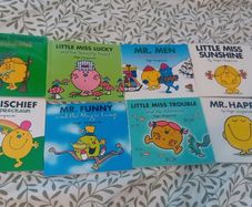Eight Mr Men and Little Miss books