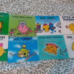 Eight Mr Men and Little Miss books