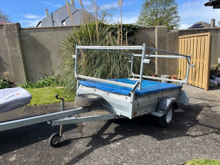 Mersea Double Rack Dinghy Trailer
