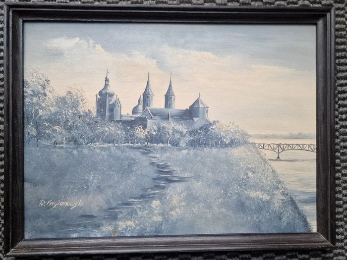 Polish Landscape Oil Paint - R. Krzizanowski