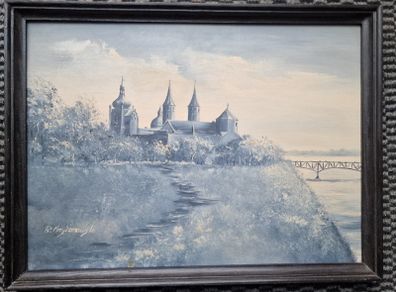 Polish Landscape Oil Paint - R. Krzizanowski