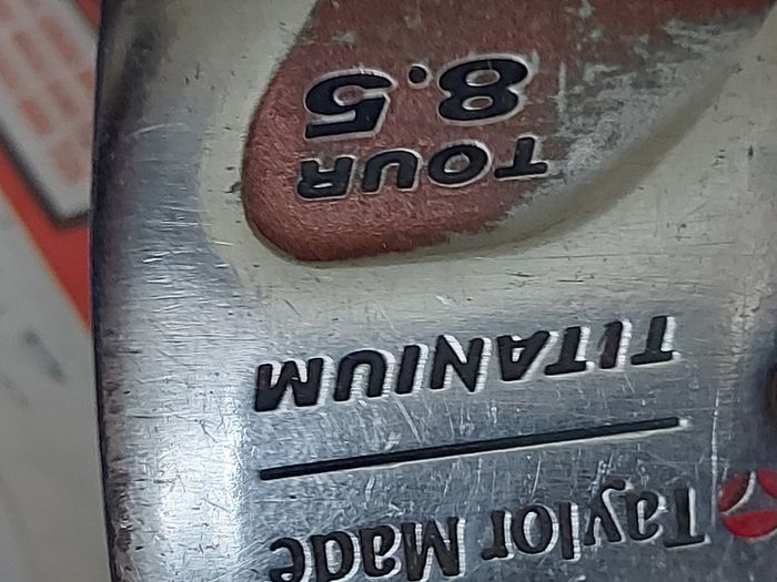 Taylor Made Titanium Bubble Shaft S-90 Plus Driver Golf Club, in very good condition