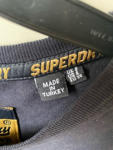 Superdry t-shirt / top for women / ladies, immaculate condition, barely used. Size UK 8