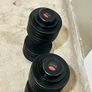2 X 57.5 Kg Jordan Branded Dumbbells   115kg Total Image 2