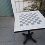 Chess Patio  Garden Table Image 2
