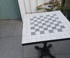 Chess Patio  Garden Table