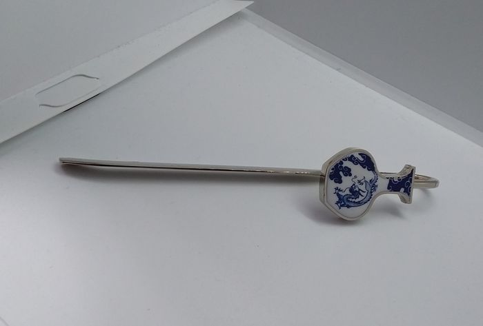 Chinese Dragon - Blue and White Bookmark