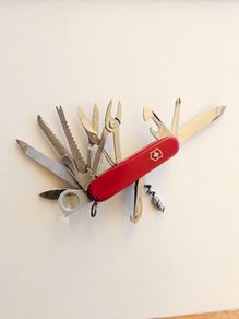 Vintage Victorinox Swiss Champ Discontinued Oldest model 91mm Swiss Army Knife Collectable