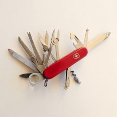 Vintage Victorinox Swiss Champ Discontinued Oldest model 91mm Swiss Army Knife Collectable