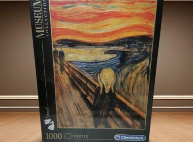BRAND NEW Clementoni 1000 Piece Jigsaw Puzzle The Museum Collection Munch The Scream