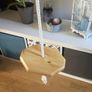 Kids swing, wooden indoor swing, handmade tree swing, children gift idea Image 5