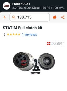 Kuga Clutch & Flywheel kit