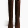 Stunning knee high suede boots - designer look brand new - Image 2
