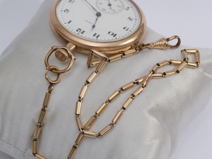 Vintage Elgin Gold  Pocket Watch